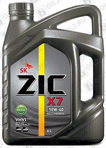 ZIC X7 10W-40 Diesel 6 .