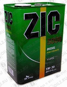 ZIC 5000 5W-30 4 .