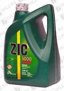 ZIC 5000 PWR 15W-40 6 .